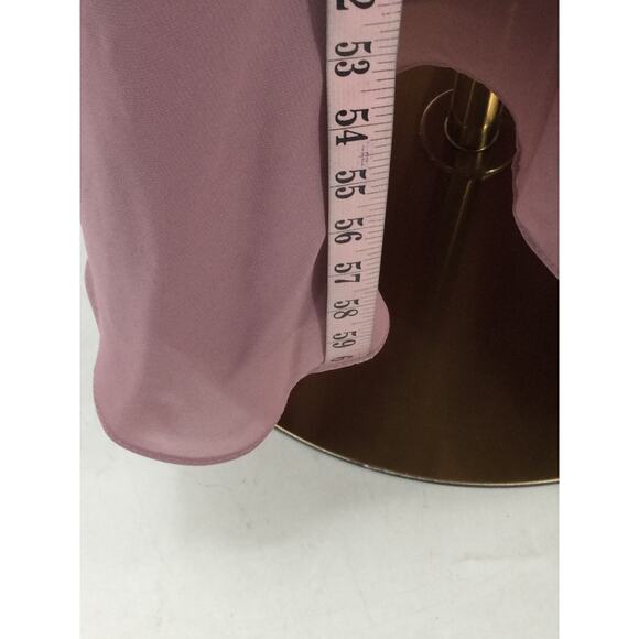AW BRIDAL 0 XS mauve mist pink Alphorn wedding bridesmaid maxi dress NEW B46 - Picture 5 of 9
